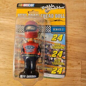NASCAR Bobble Dobbles Mini Bobble Head.  Series 2.  Jeff Gordon #24. ITEM #1908
